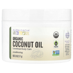 Aura Cacia, органическое кокосовое масло, 177 г (6,25 унции)