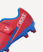 Бутсы футбольные JOGEL Rapido FG Red/blue, детский