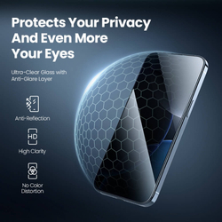 Защитное стекло Nillkin Guardian Full Антишпион для iPhone 16 Pro Max