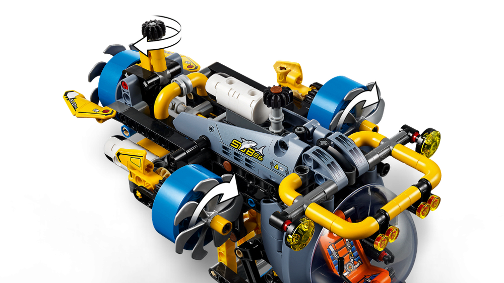 Конструктор LEGO Technic 42201 "Подводная лодка"