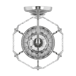 790614 Бра SCHON 1x60W E14 Серебро