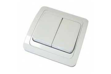 Выключатель UNIVersal Валери 2-кл. с/п бел.10А 250В
