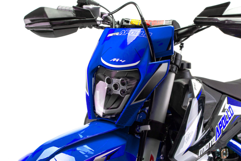 Мотоцикл кроссовый Moto Apollo M4 300 (175FMN PR5) 21/18 Blue