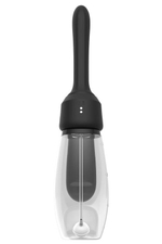 Душ для интимной гигиены Iceberg с вибрацией и автоматической подачей воды (Цвет: черный)