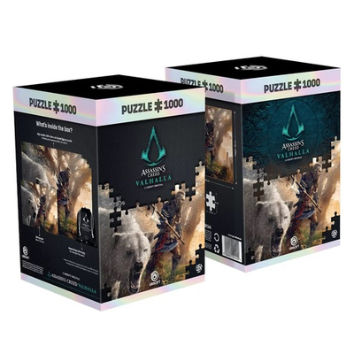 Пазл Assasins Creed Valhalla Eivor & Polar Bear- 1000 элементов