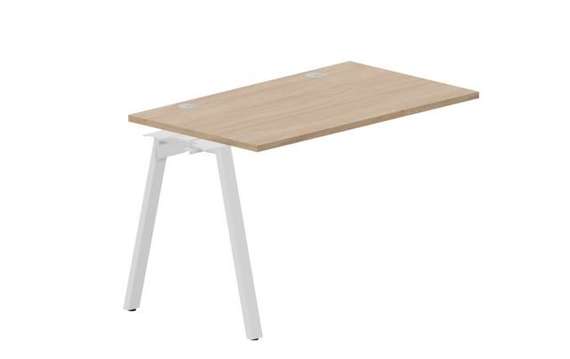 стол Arena 1180х680х750мм (2 громмета) - приставной элемент