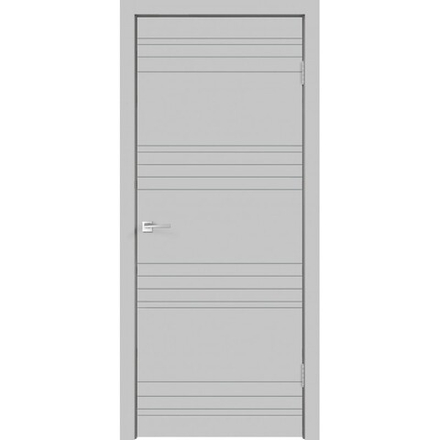 Межкомнатные двери VellDoris SCANDI N Светло-серый