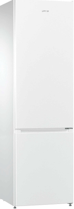 Отдельностоящий двухкамерный холодильник Gorenje NRK6201GHW4