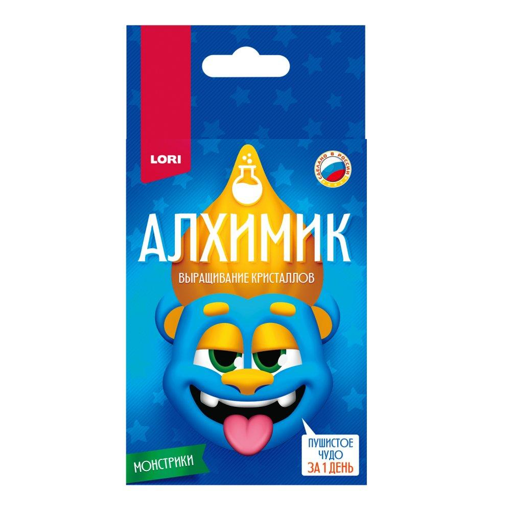 Алхимик. Выращивание кристаллов. Монстрики "Голубой" (Lori)