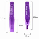 Набор текстовыделителей ЮНЛАНДИЯ 4 шт., АССОРТИ, "ФРУКТЫ", АРОМАТИЗИРОВАННЫЕ, линия 1-5 мм, 151908