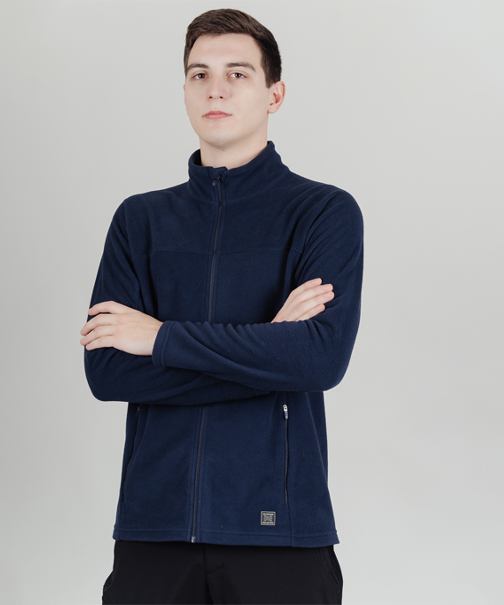 Толстовка NORDSKI FLEECE Volcan, синий, мужская, NSM587547