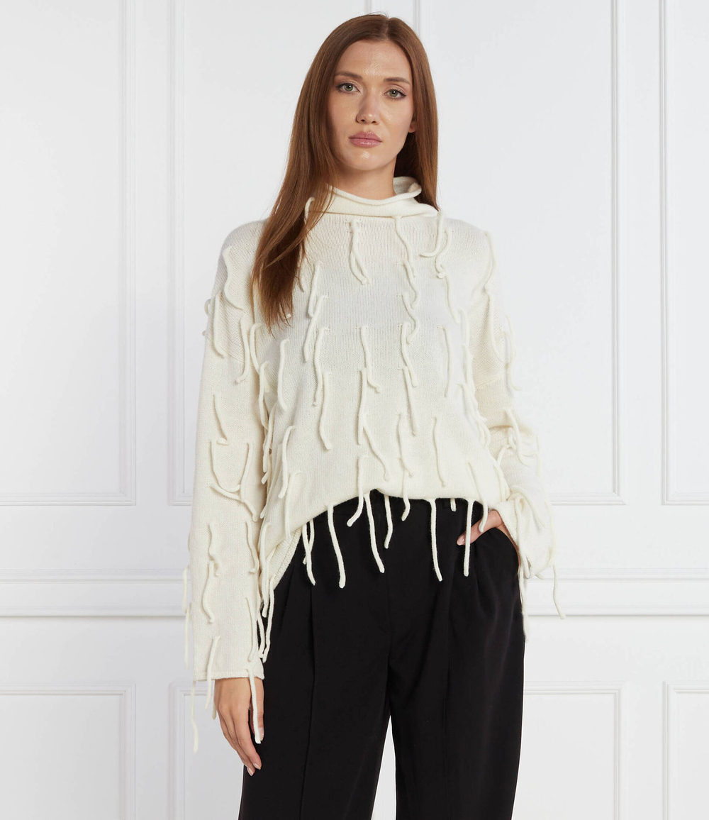 Хлопковый гольф Liviana Conti - белый(F3W105)