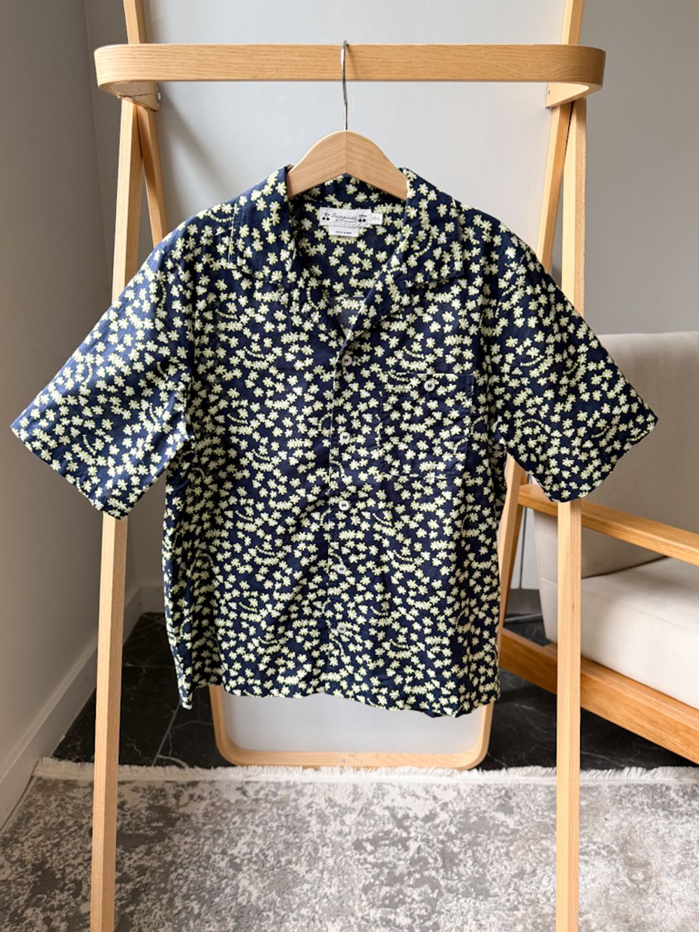 Хлопковая рубашка Bonpoint, 140