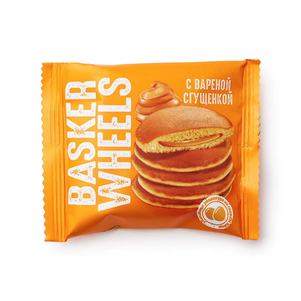 Пирожное бисквитное Pancake с вареной сгущенкой 36 гр