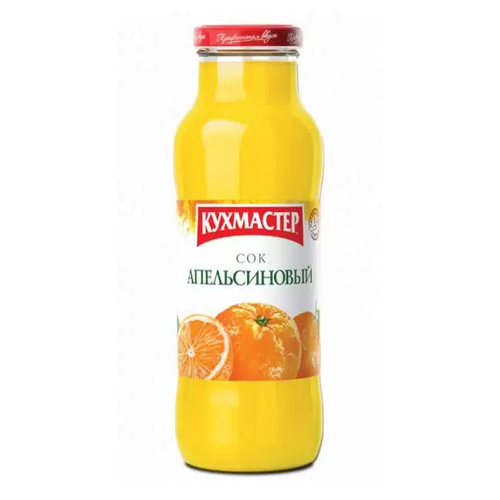 Кухмастер Сок Апельсиновый 0,68л