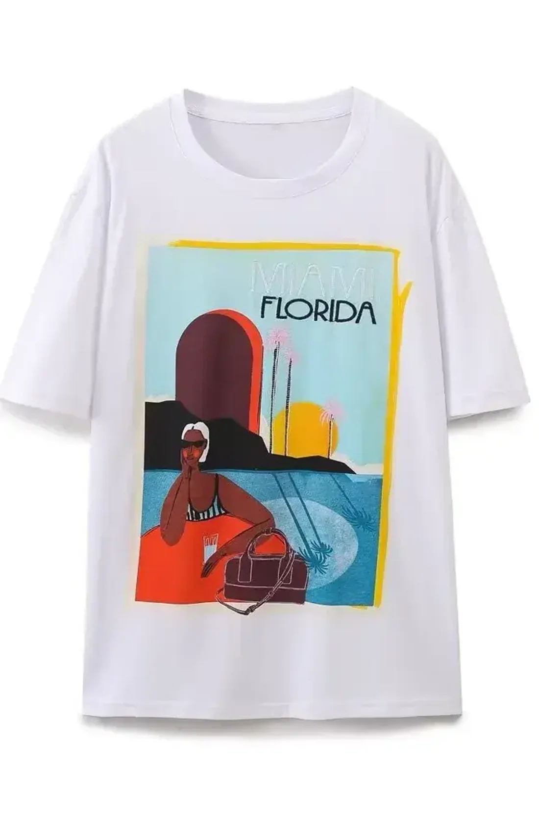Футболка женская «MIAMI»