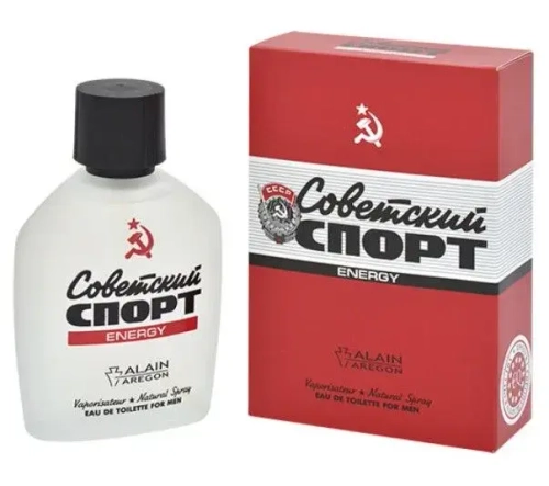 Туалетная вода для мужчин "Советский СПОРТ ENERGY" 100мл Россия