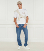 Кожаные кроссовки CALVIN KLEIN JEANS - белый(YM0YM01123)