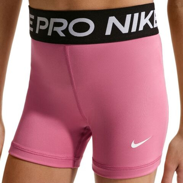 Шорты для девочки теннисные Nike Girls Pro 3in - peony/white