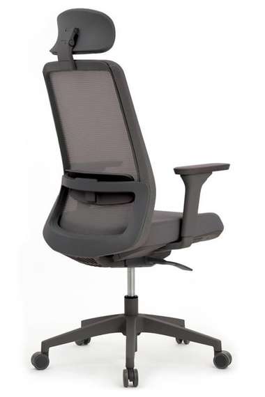 Кресло Work W-218C GREY Серый