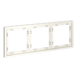 Рамка пластиковая VOLTUM S70 на 3 пост, (хлопок)