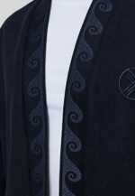 Шапан шерстяной OYU TOLQYN DARK BLUE