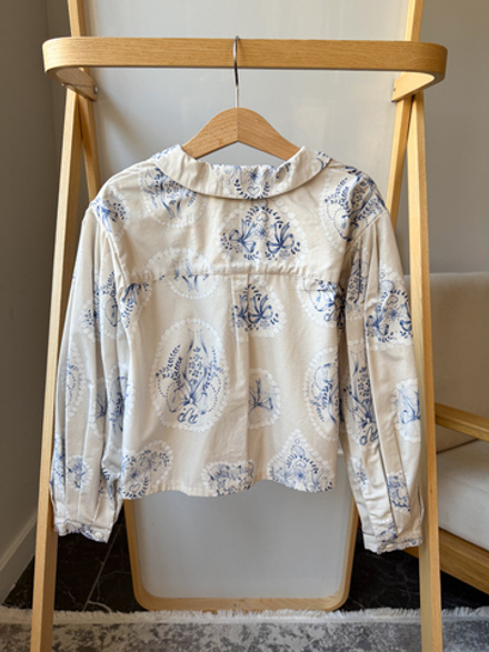 Новая хлопковая блузка Raspberry Plum, 128