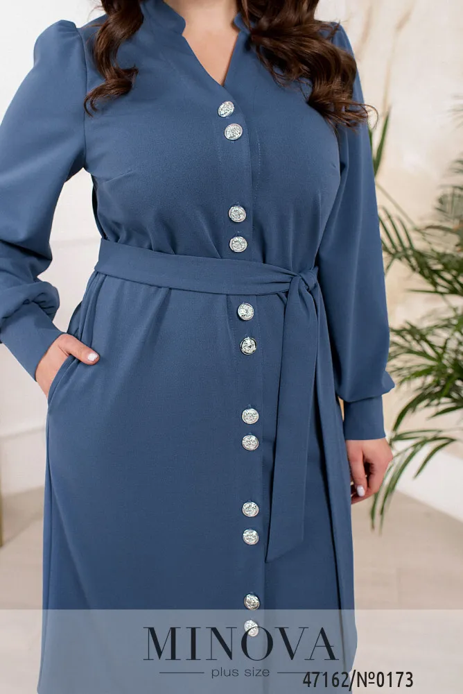 Платье 0173-джинс Minova