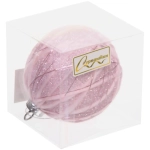 Новогодний шар «Волшебные нити» 8 см, Розовое золото