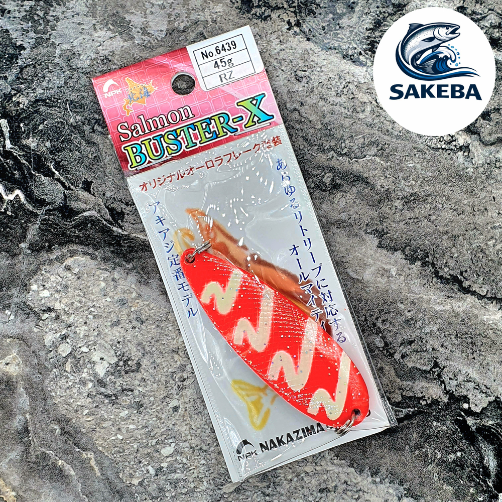Блесна на кету NAKAZIMA SALMON BUSTER 45g RZ-X GLOW