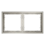 Рамка пластиковая VOLTUM S70 на 2 поста, (кашемир)