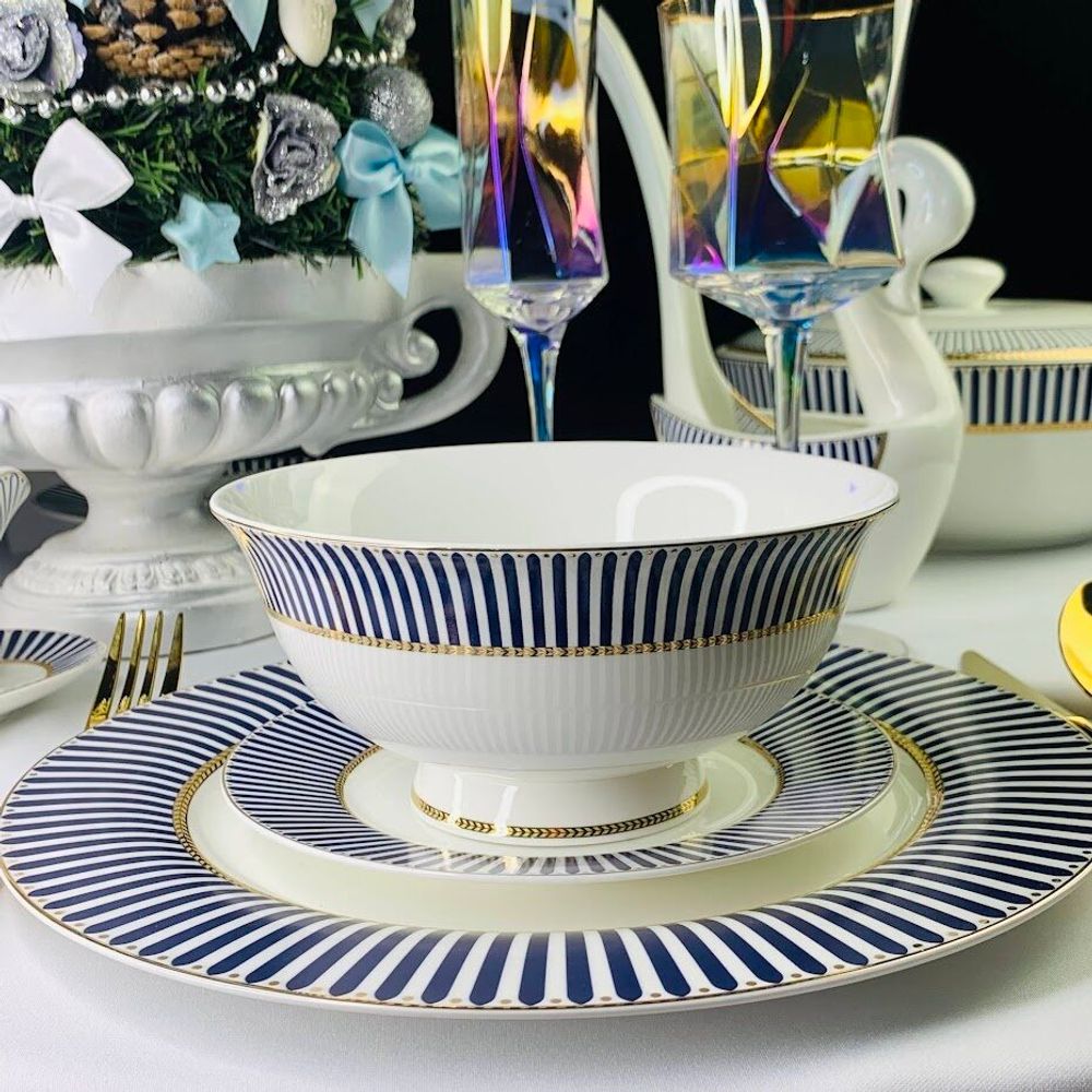 Lenardi 145-465 Набор из 6 салатников 15см ИНФАНТА в под.уп.(х6)Костяной фарфор