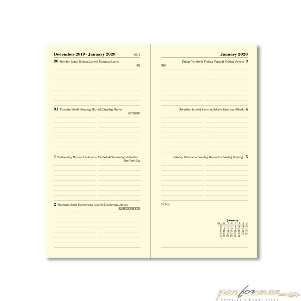 Еженедельник Letts Baroque A6 (412 151710)