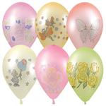 Шар латексный 30см Неон (Ассорти)