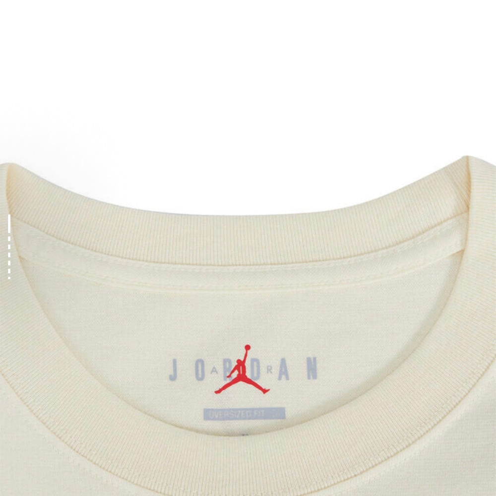 Футболка Jordan 23 «Blue Logo» GCEL, беж.