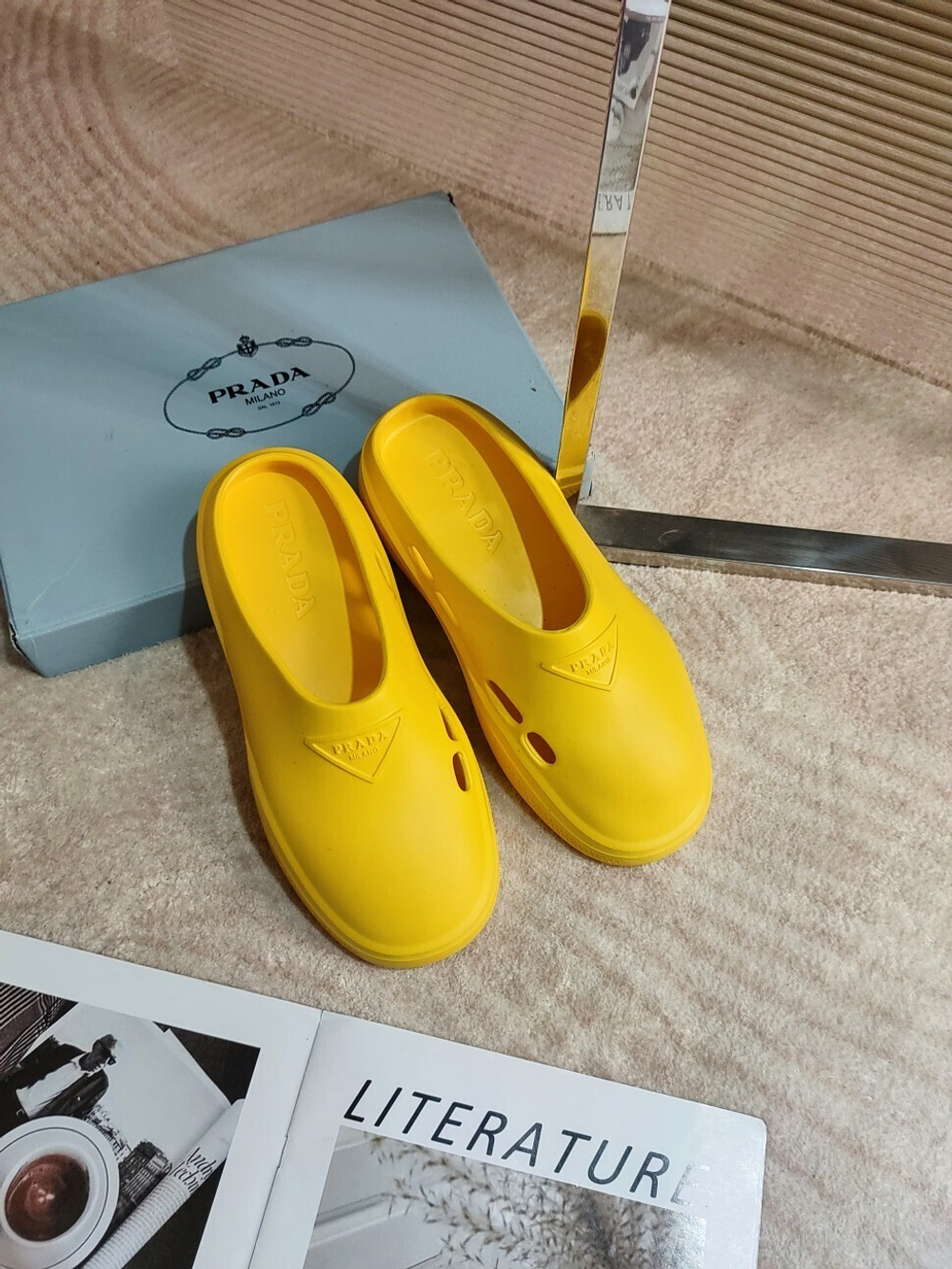 Prada Foam Rubber Mules