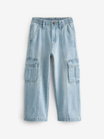 Джинсы карго для девочки Next N31-201, Голубой