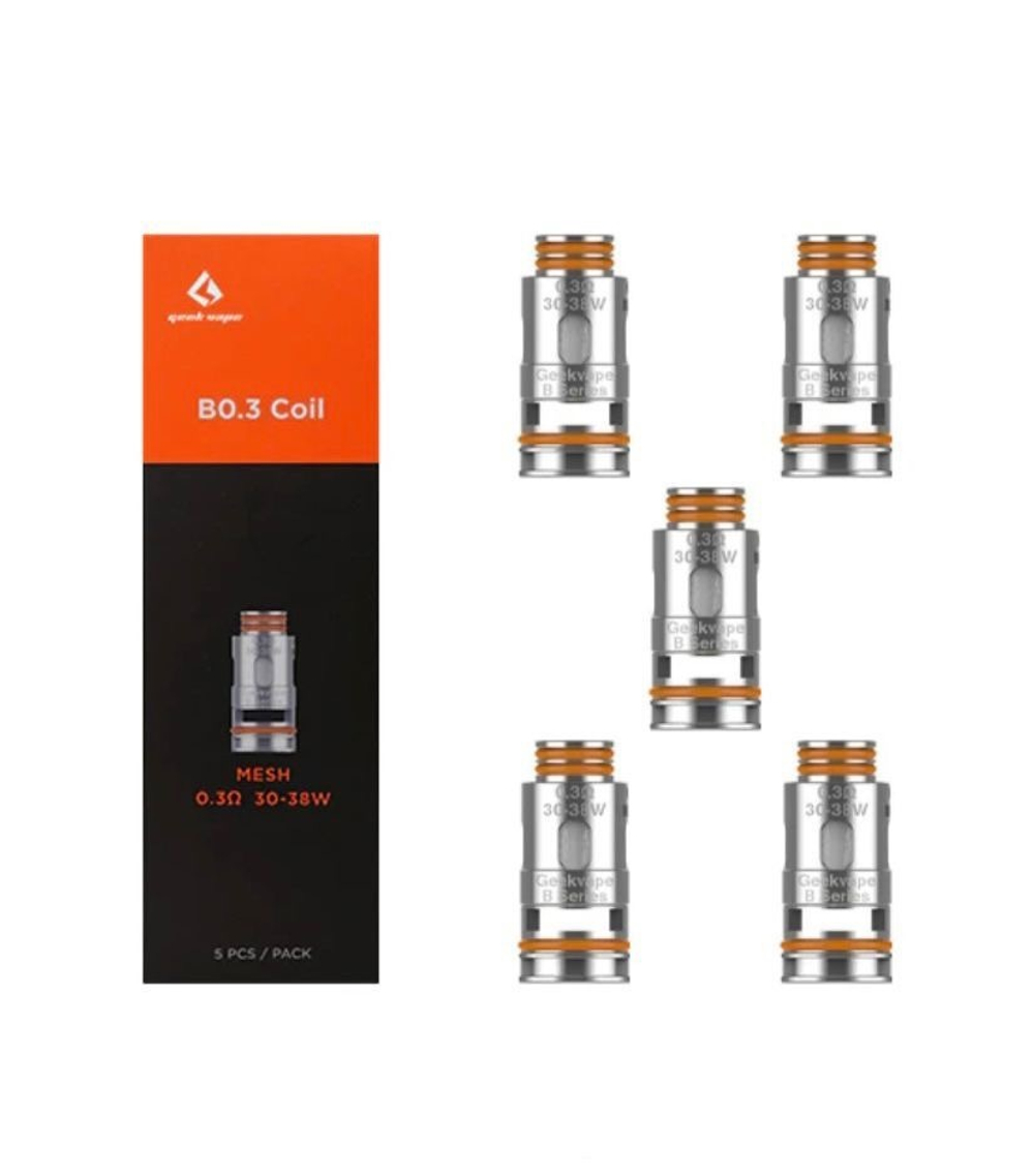 Испаритель Geek Vape B 0.3 ohm (5шт/упак)