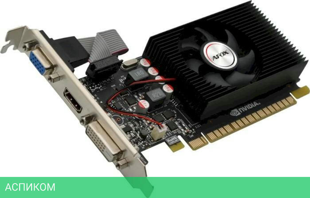 Видеокарта AFOX GT 710 4GB DDR3 (AF710-4096D3L7-V1)