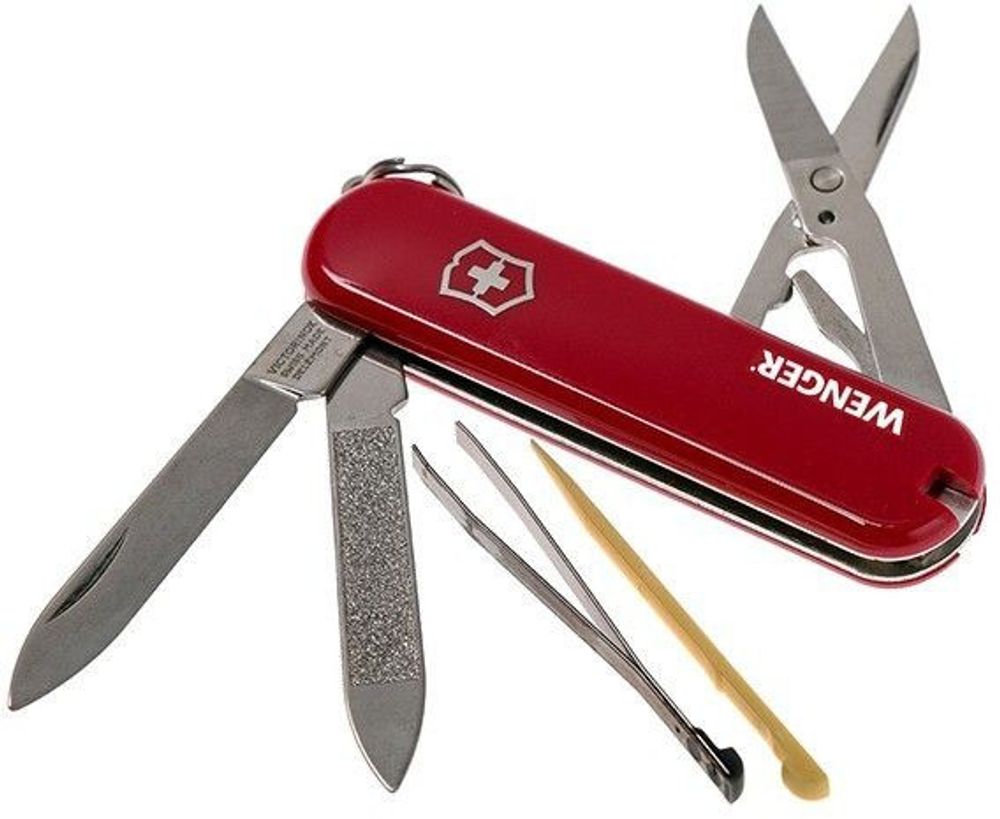 Нож перочинный Victorinox Wenger 65 мм 7 функций (0.6423.91)