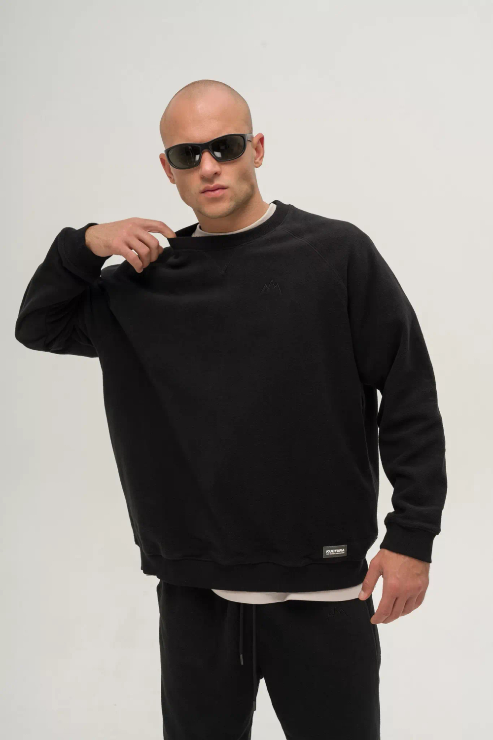 Толстовка КУЛЬТУРА "Fleece", черный