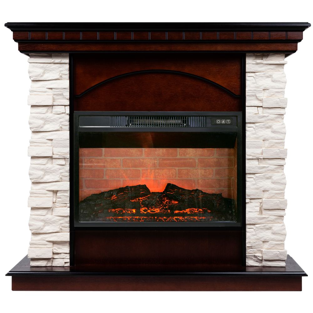 Каминокомплект Real Flame Elford AO с очагом Irvine 24