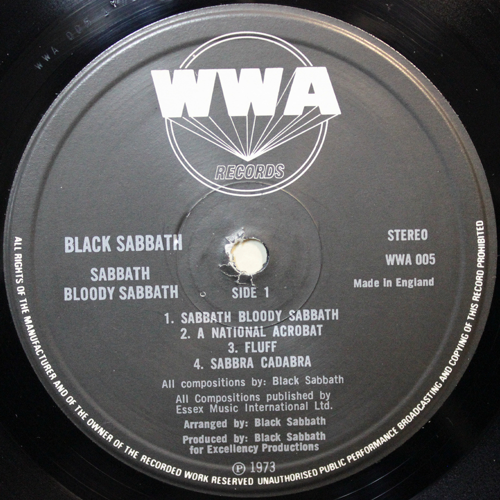 Black Sabbath / Sabbath Bloody Sabbath (LP)