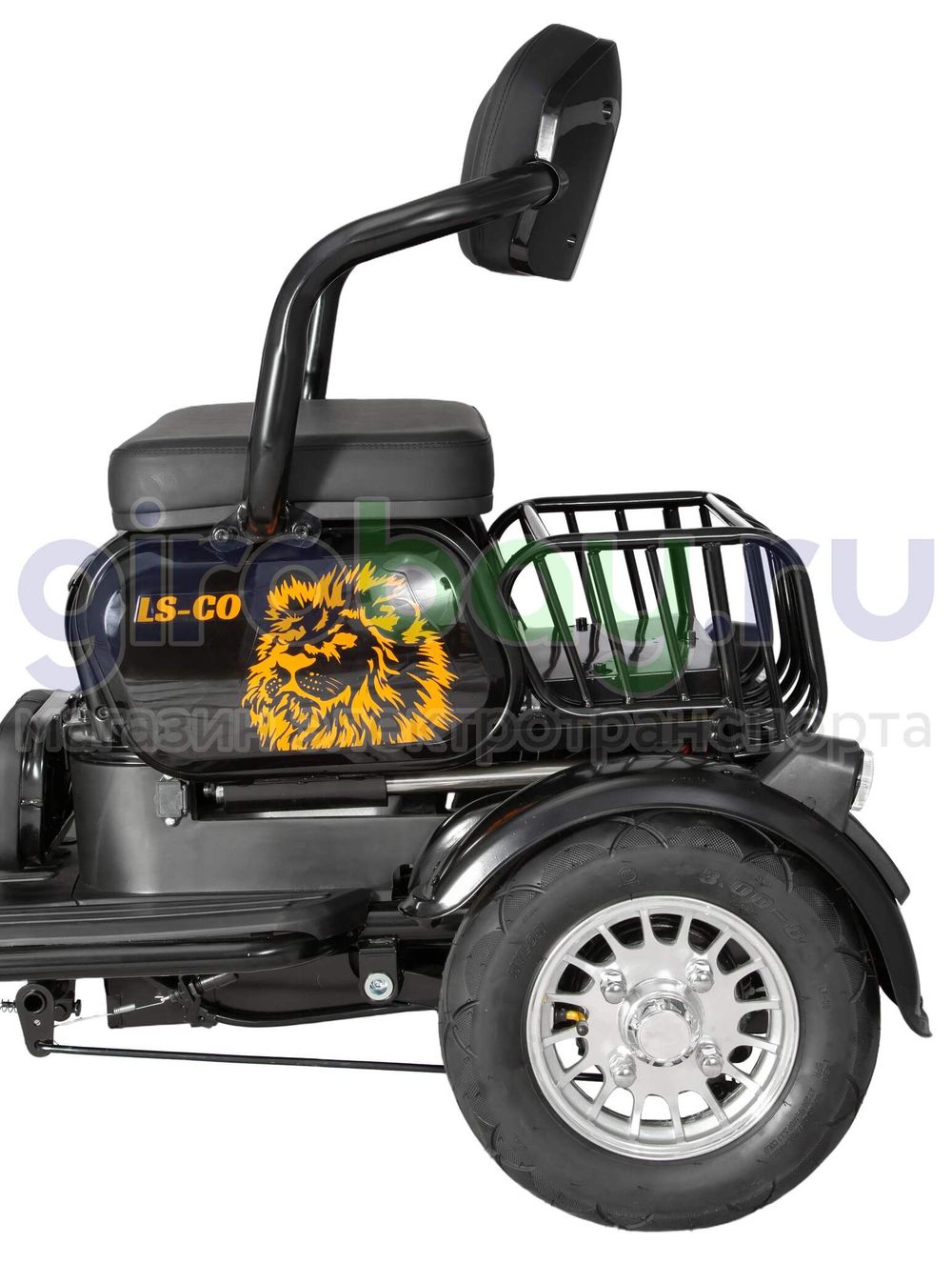 Электроскутер LS-CO KTX 1000W (60V/20Ah) - Черный фото №13