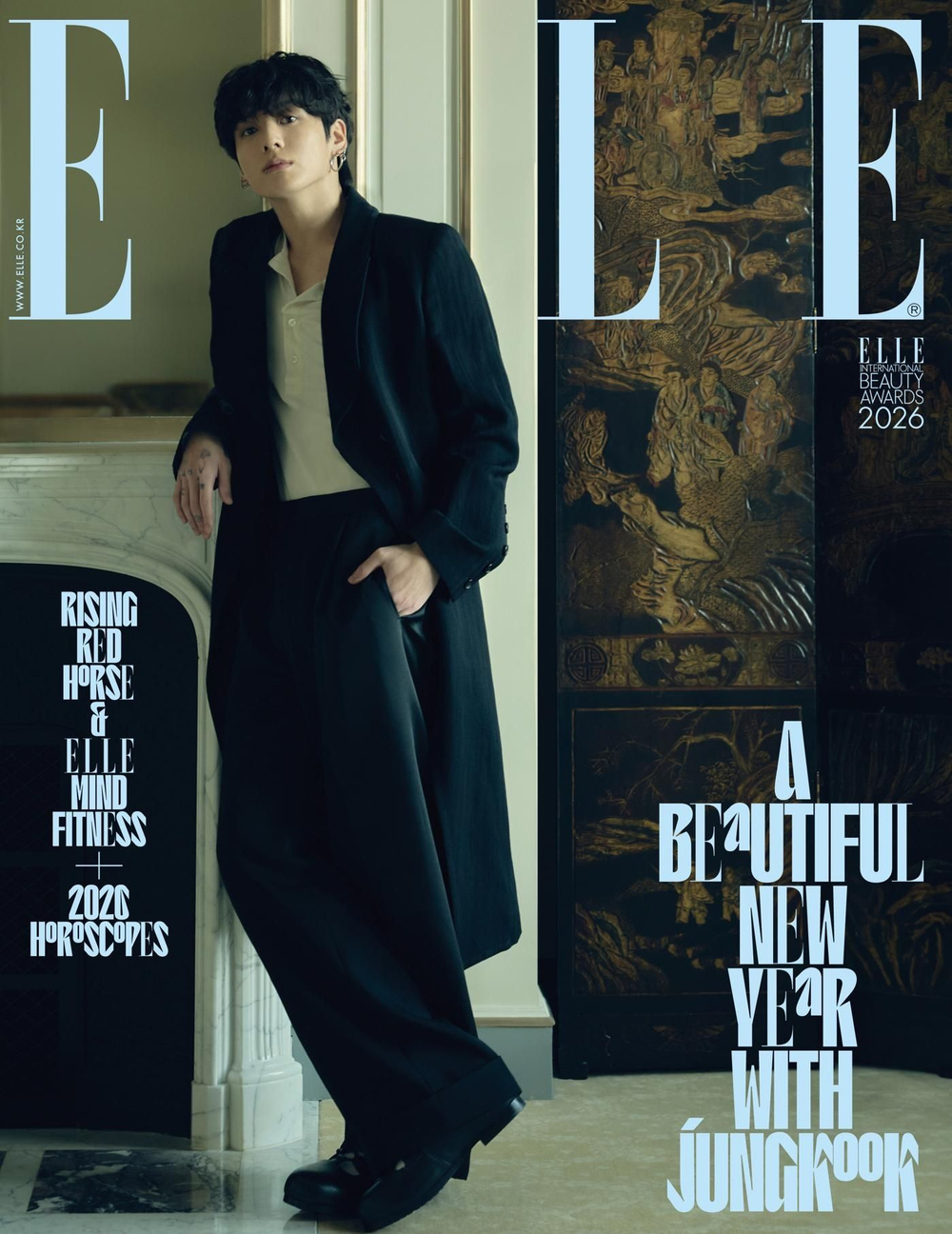публикация ELLE - 2026.01 JUNG KOOK G Type