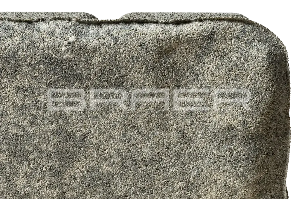 Тротуарная плитка Braer Ривьера, Color Mix Туман, 60 мм