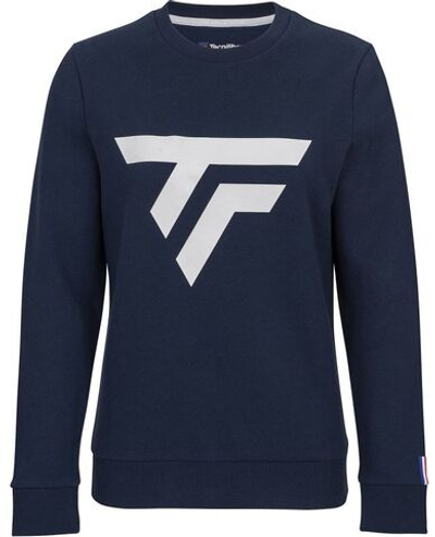 Женская теннисная куртка Tecnifibre Fleece Sweater W - Blue