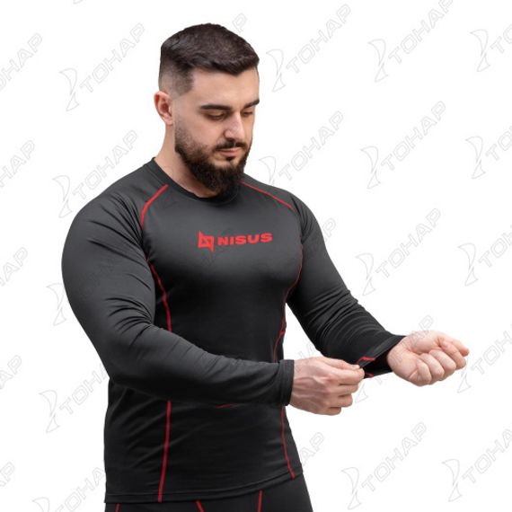 Комплект термобелья мужской Energy цв.черный р.XL (54-56) (N-6304-XL) NISUS