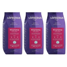 Кофе в зернах Lofbergs Kharisma 400 гр 3 шт