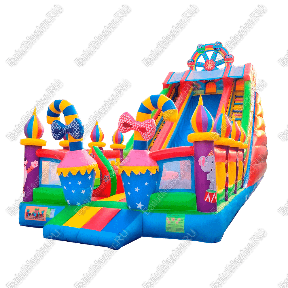 Надувной батут Веселое колесо обозрения,13х5х8,5